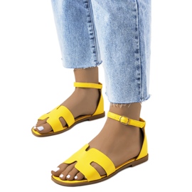 Sandali da donna gialli Mudie giallo