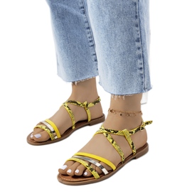 Sandali da donna Reeta gialli giallo