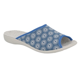 Befado scarpe da donna pu 254D142 blu grigio