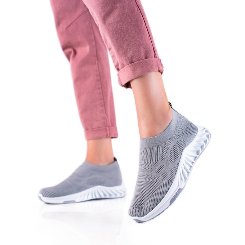 J. Star Sneakers grigie alla moda grigio