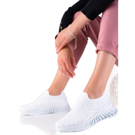 J. Star Scarpe sportive slip-on bianco