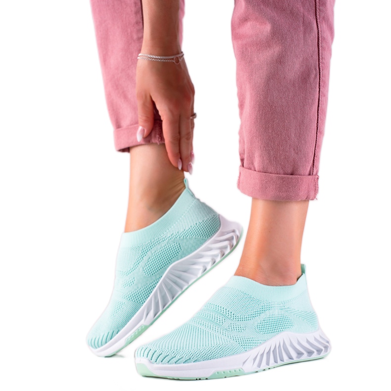 J. Star Sneakers verdi alla moda verde