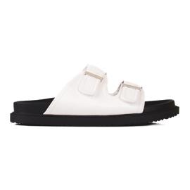 J. Star Infradito casual in velcro bianco