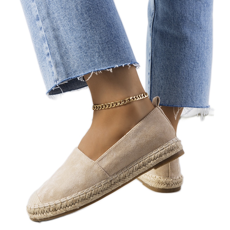 Espadrillas Mathea da donna beige