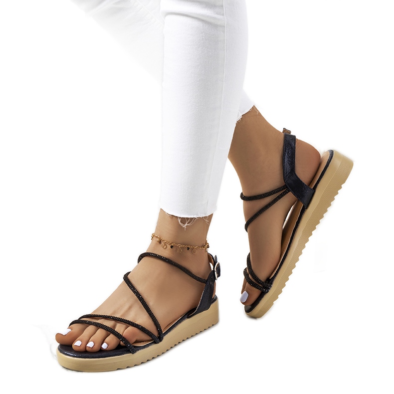 Kul. Sandali neri da donna nero