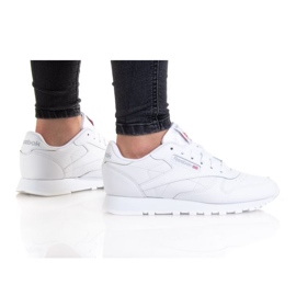 Scarpe Reebok Cl Lthr Jr GZ6097 bianco