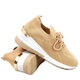 Calzini Faggio Khaki calzini beige