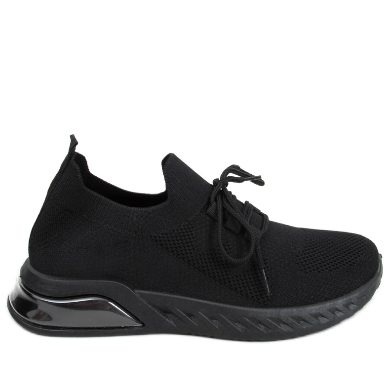 Scarpe sportive da calzino Salice Black nero