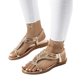 Sandali dorati Mikayla d'oro