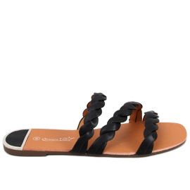 Ciabatte da donna Clover nere nero