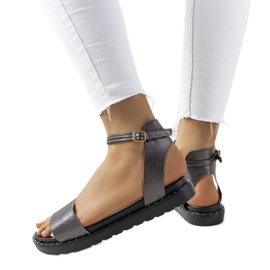 Sandali grigi da donna Perunka grigio