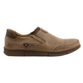 Polbut Mocassini slip-on da uomo J51, colore marrone