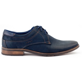 KOMODO Scarpe eleganti da uomo 877 blu navy