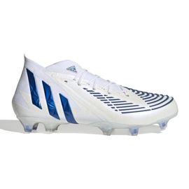 Scarpe da calcio Adidas Predator Edge.1 Fg M H02931 bianca bianca