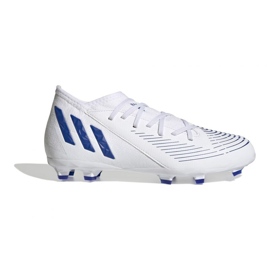 Scarpe da calcio Adidas Predator Edge.3 Fg Jr GX5211 bianco bianco