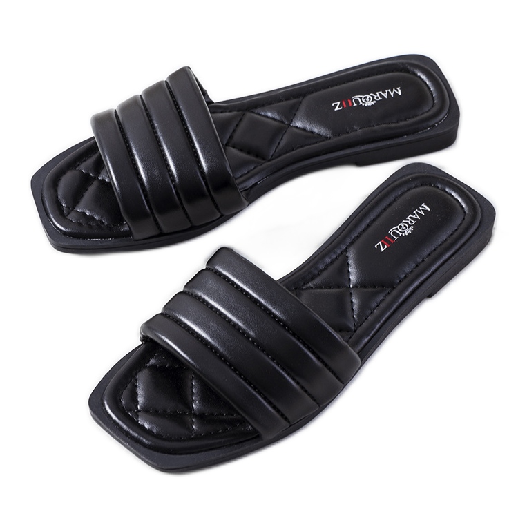 Pantofole nere da donna Keulen nero