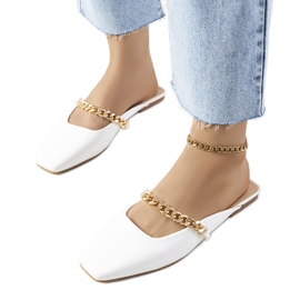 Ciabatte eleganti bianche di Baras bianco