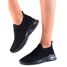 DK Comode scarpe sportive slip-on nero