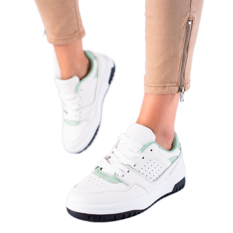 DK Sneakers sportive sulla piattaforma verde