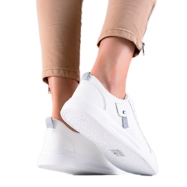 Sneakers sportive bianche bianco