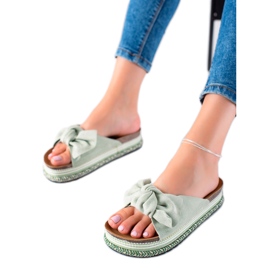 Bestelle Ciabatte da donna 20-365 gr verde