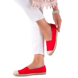 DK Espadrillas rosso chiaro