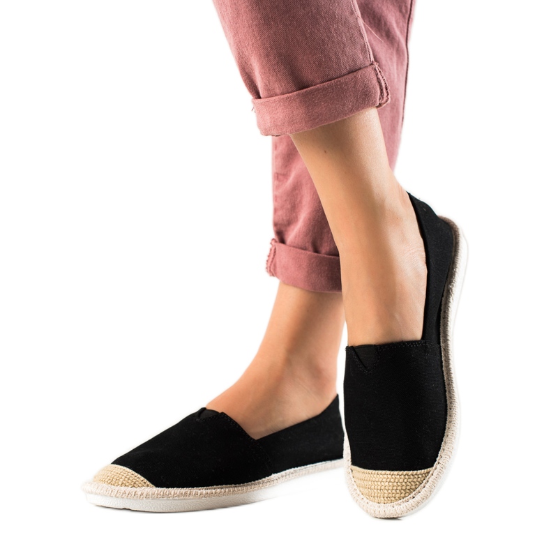 DK Espadrillas nere alla moda nero