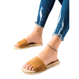 Cm Paris Ciabatte beige casual marrone