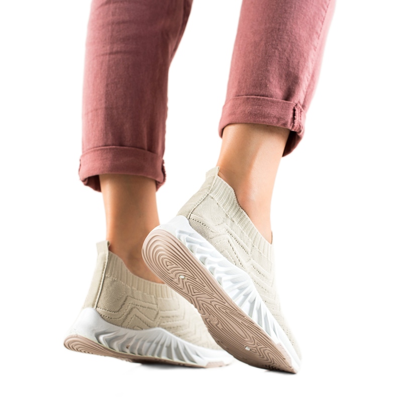 DK Scarpe sportive slip-on beige