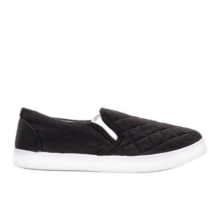Sneaker in tessuto nero della Cornovaglia