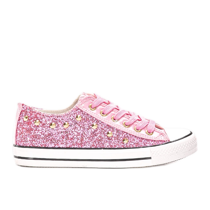 Sneakers rosa glitterate di Kirst