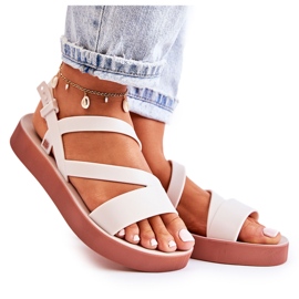 Sandali in gomma da donna ZAXY JJ285053 Bianco bianca