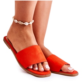 FL1 Ciabatte classiche da donna Smooth Red Narsis rosso