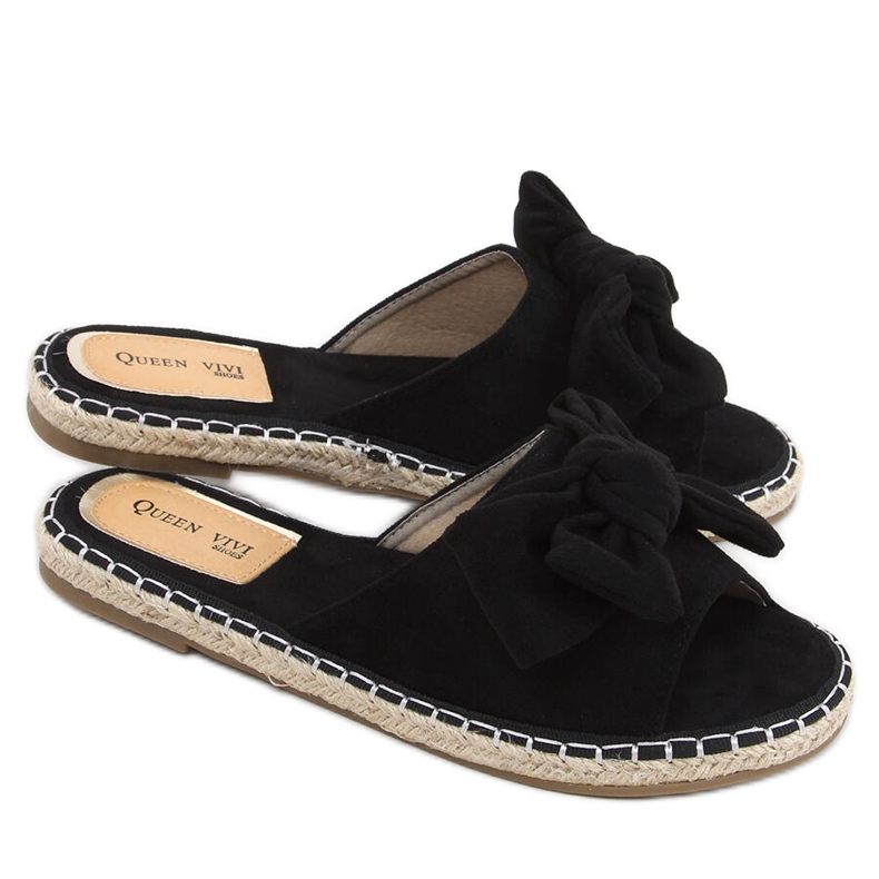 Larysa Espadrillas nere nero