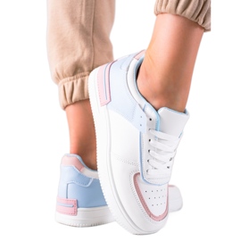 Mannika Scarpe da ginnastica alla moda bianca