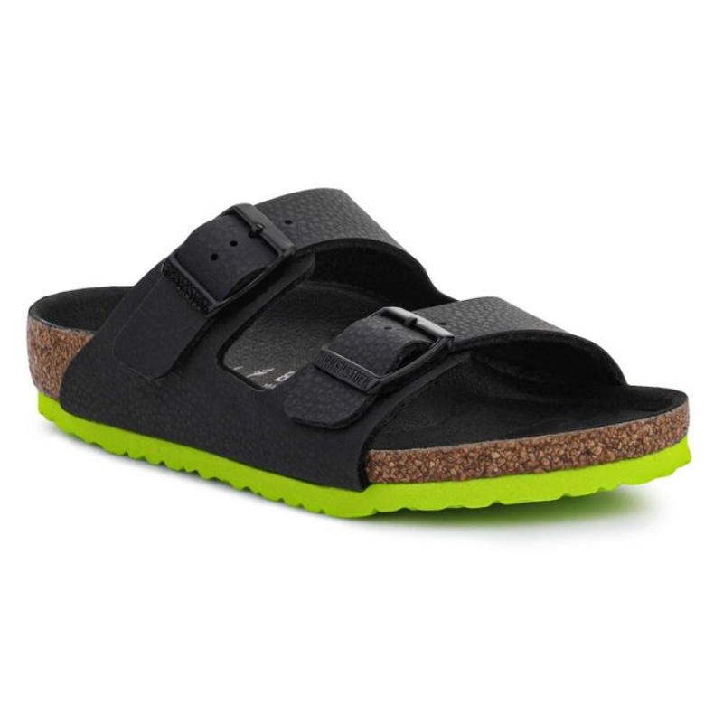 Birkenstock Arizona Kids 1022369 Desert Soil Black Lime nero