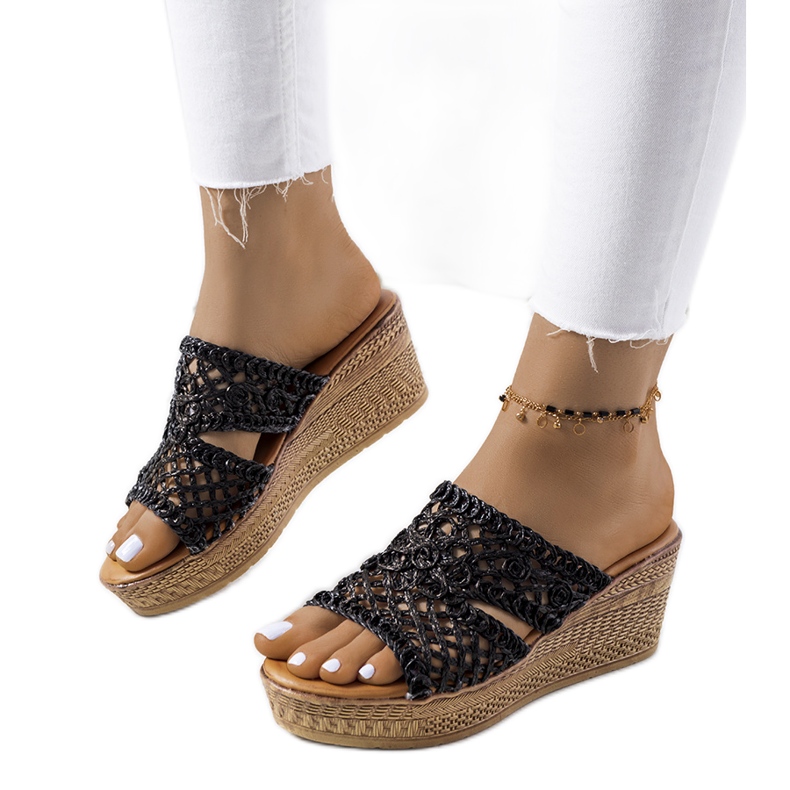 Zeppe nere Clara nero