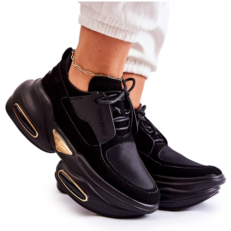 PS1 Sneakers da Donna Scarpe Sportive Nere New Horizon nero