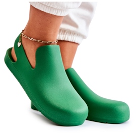 FS1 Zoccoli di gomma verde Meriko verde alla moda