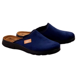 Pantofole da casa Inblu M ARC6A blu navy