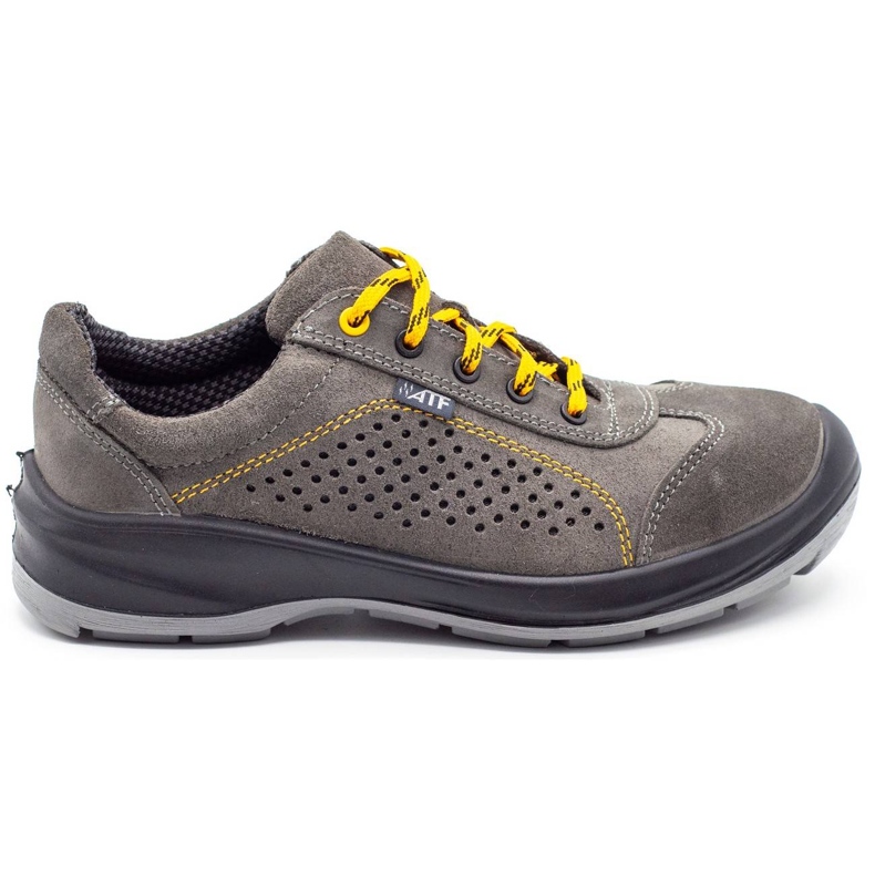 ŁUKPOL Scarpe da lavoro da uomo Techwork 1128PP, di colore grigio ['grigio']