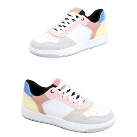 Sneakers da donna Izzie BIANCO / GIALLO bianca multicolore