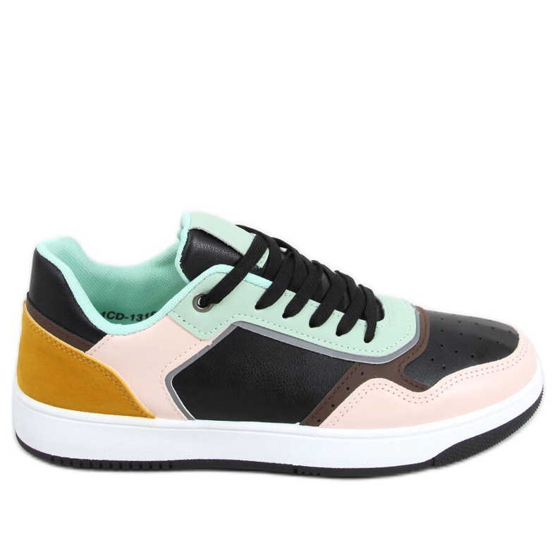 Sneakers da donna Izzie NERO / ROSA multicolore