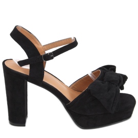 Sandali sulla piattaforma Adella Black nero