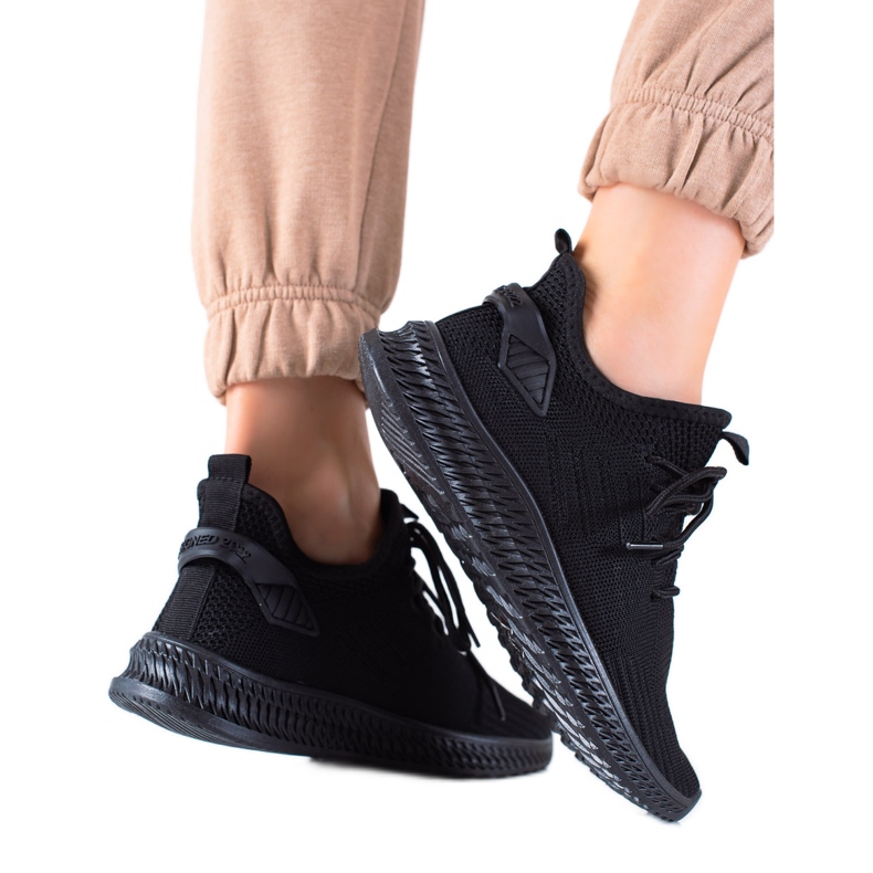 Sweet Shoes Scarpe sportive in tessuto nero