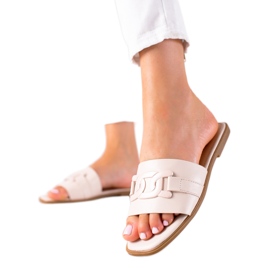 SHELOVET Classiche infradito beige