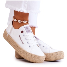 Big Star Scarpe Sportive Espadrillas Cross Jeans JJ2R4005C Bianco