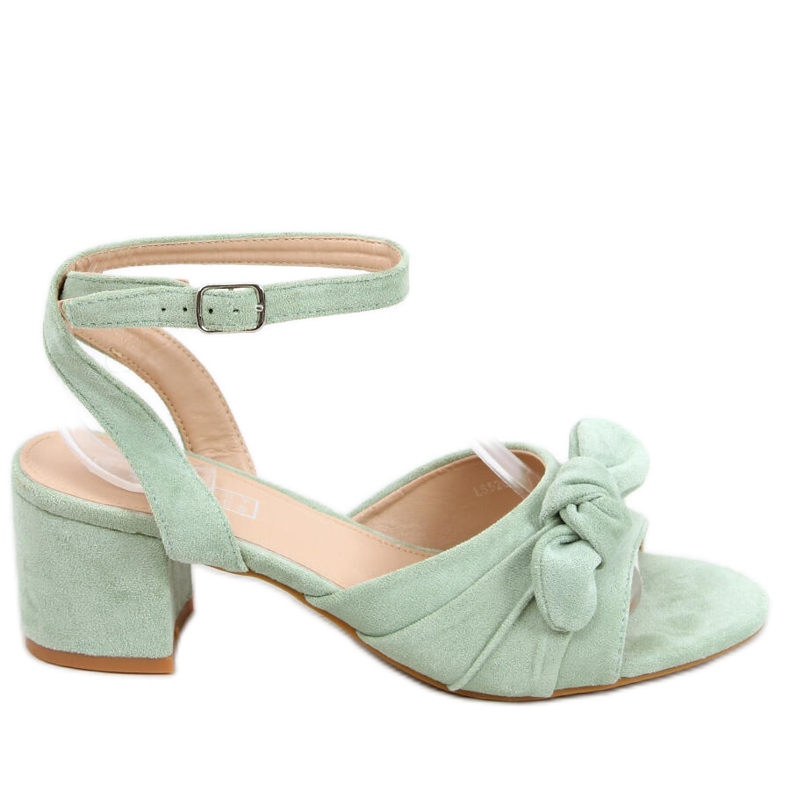 Sandali con tacco Giselle Green verde