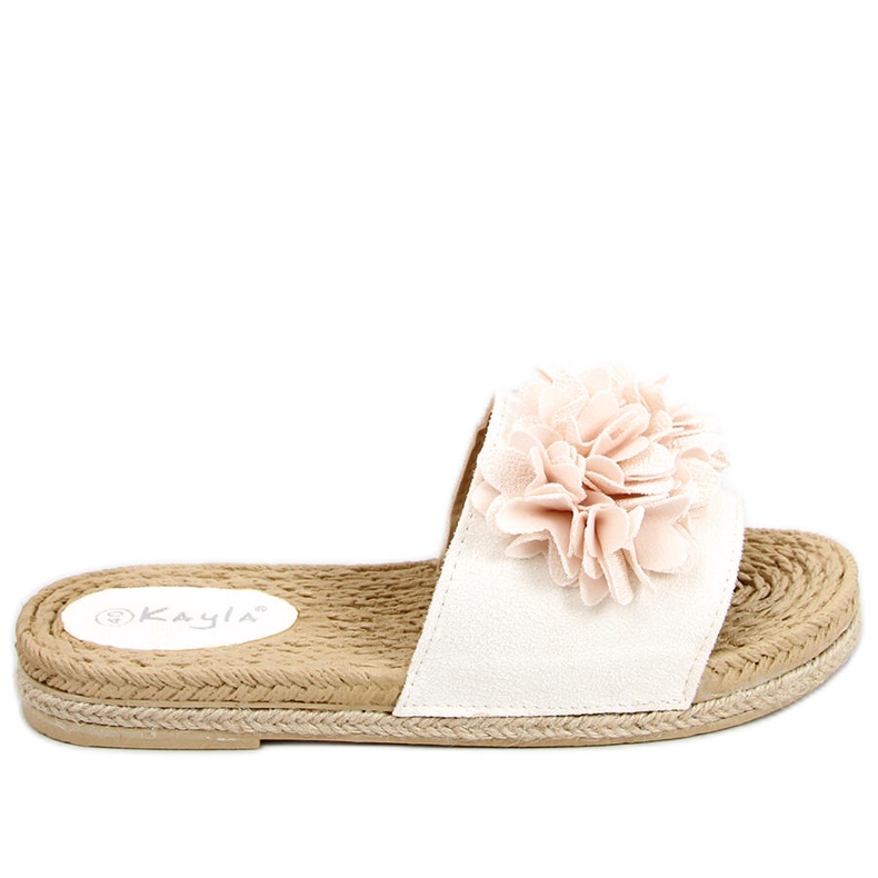 Ciabatte floreali fiesta Primrose Beige