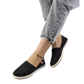 Espadrillas da donna Black Jacquet nero